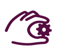Novatia Icon Implementing Projects purple